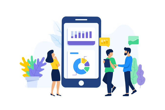 Data Presentation  일러스트레이션