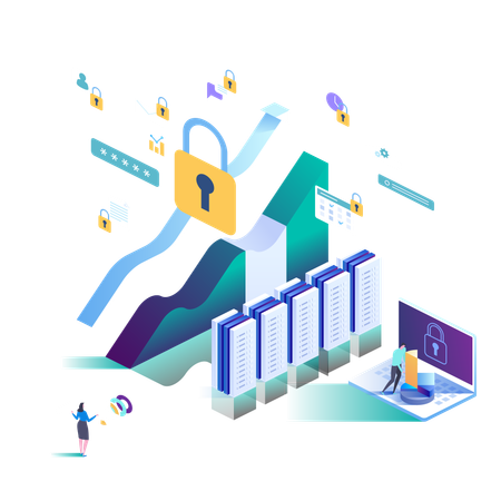 Data Privacy  Illustration