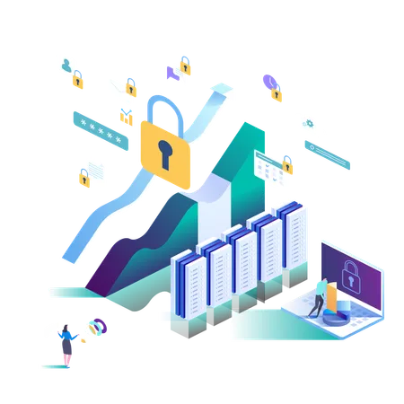 Data Privacy  Illustration