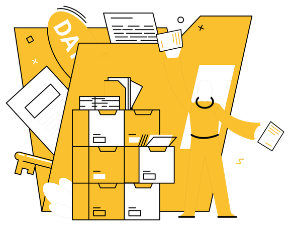 Data Processing  Illustration