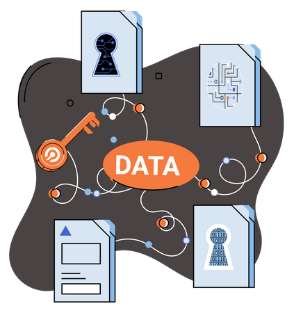 Data protection Illustration