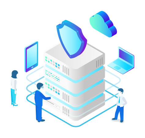 Data Protection  Illustration