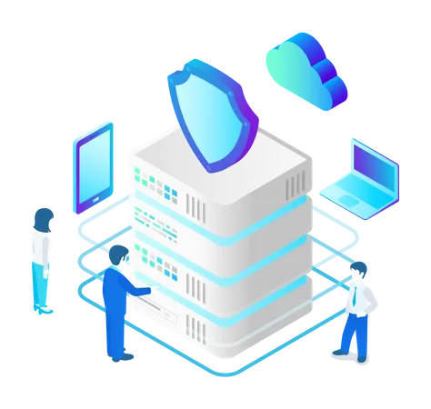 Data Protection  Illustration