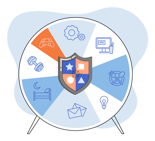 Data protection  Illustration