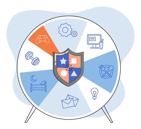 Data protection  Illustration