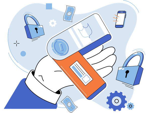 Data protection  Illustration
