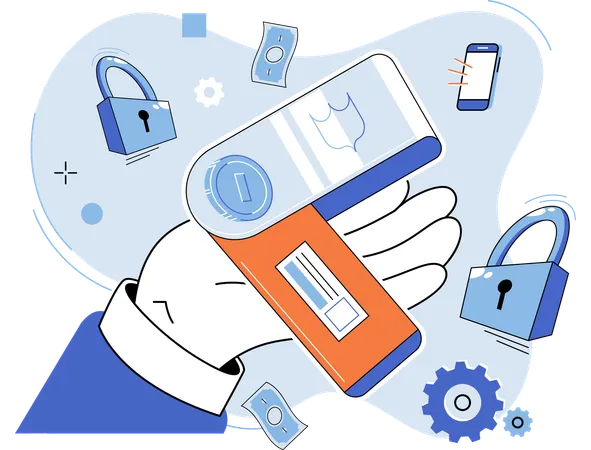 Data protection  Illustration