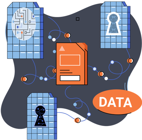 Data protection  Illustration