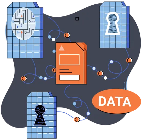 Data protection  Illustration