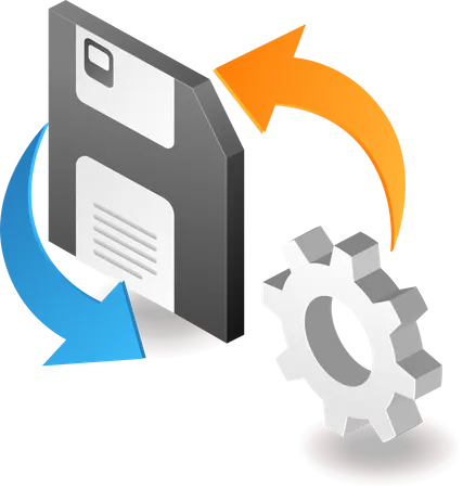 Memory Data Recovery Illustration