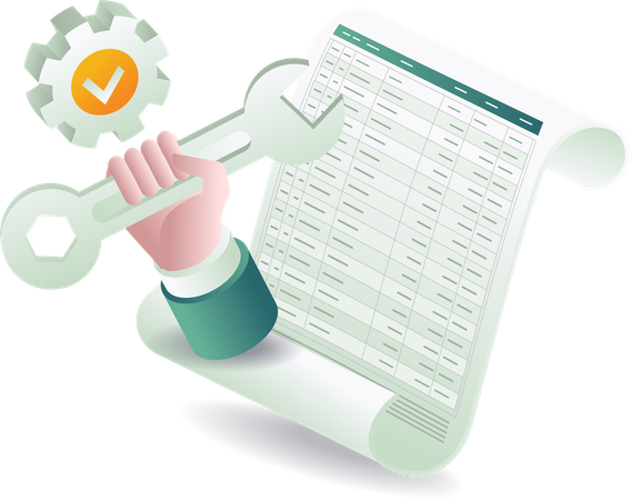 Data repair process  Illustration