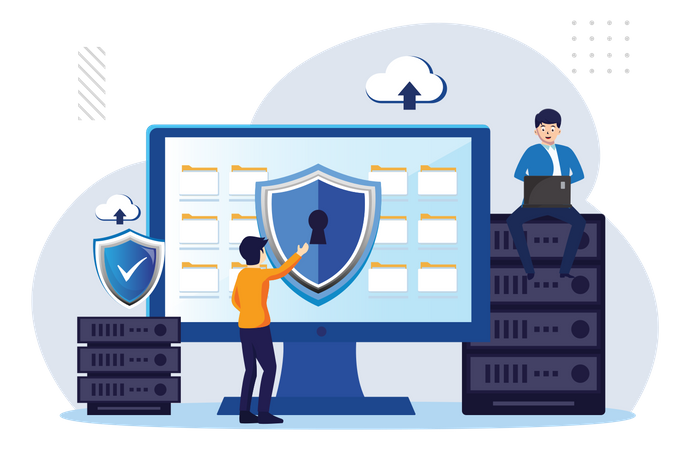 Data Safeguarding  Illustration