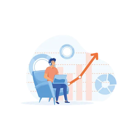 Data scientist job  Illustration