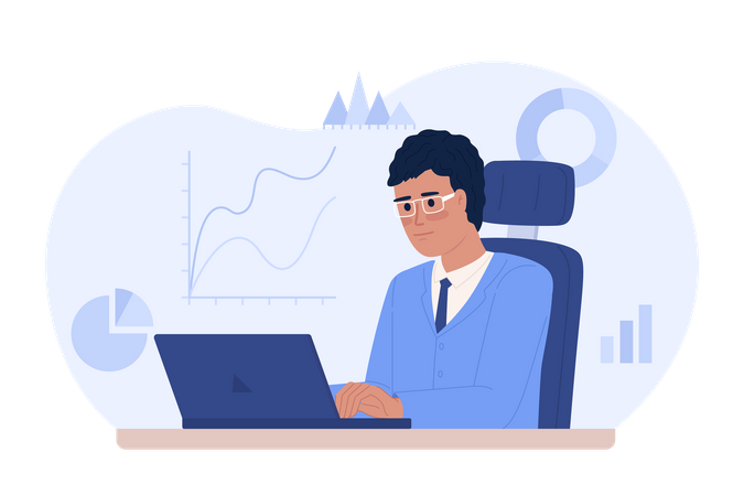 Data scientist job  Illustration