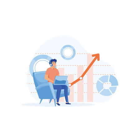 Data scientist job  Illustration