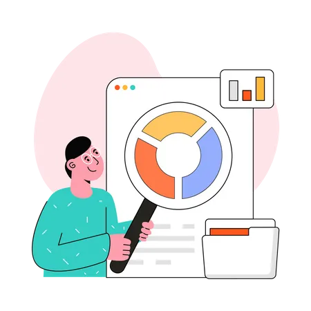 Data Search  Illustration