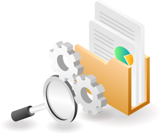 Data Searching Process  Illustration