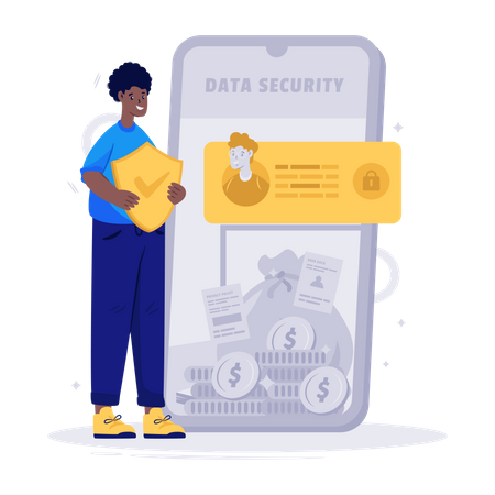 Data security Illustration