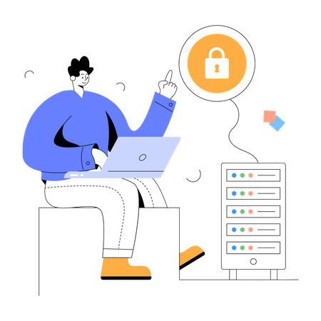 Data Security Illustration
