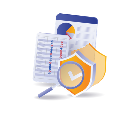 Data security diagnostic table  Illustration