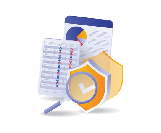 Data security diagnostic table  Illustration