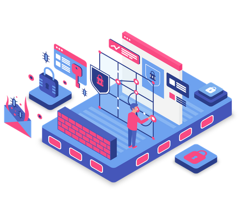 Data security  Illustration