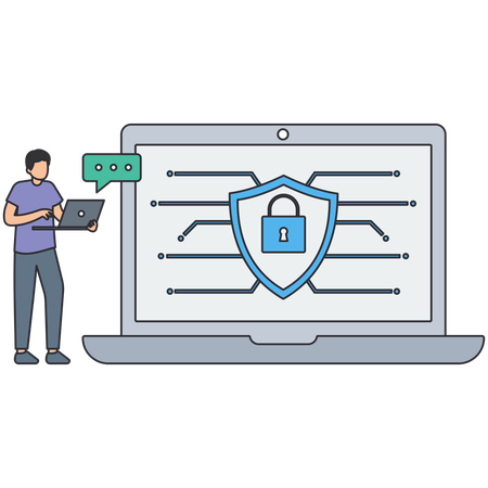 Data Security  Illustration