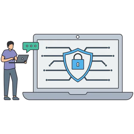 Data Security  Illustration