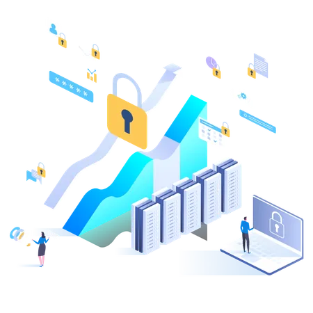 Data Security  Illustration