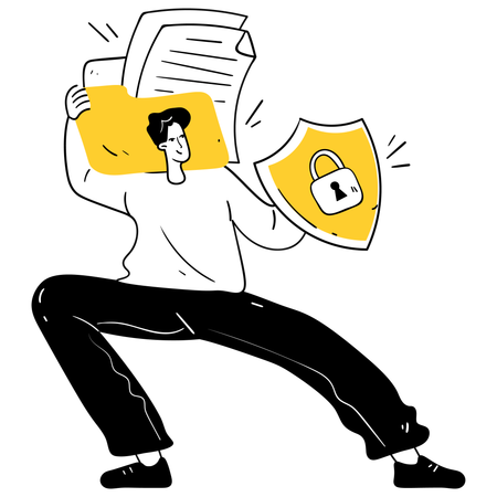 Data Security  Illustration