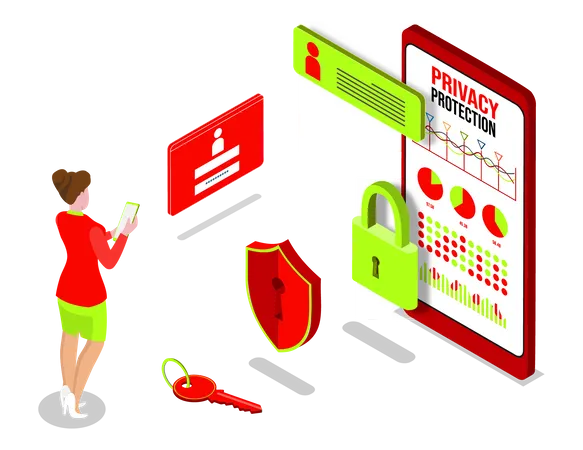 Data Security  Illustration