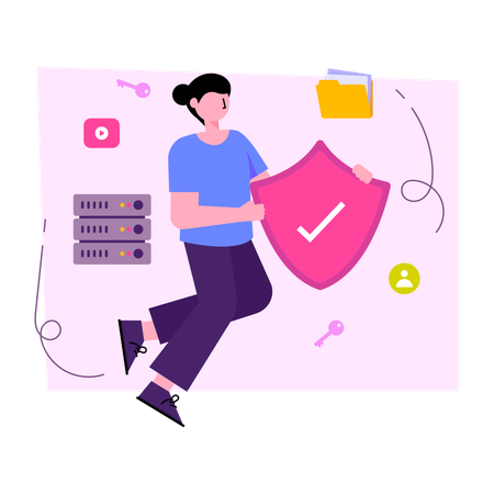 Data Security  Illustration