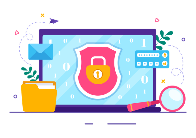 Data Security Measures  Illustration