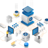 data server illustration free download