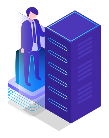 Data server  Illustration