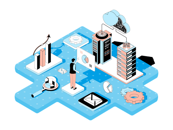 Data Server  Illustration