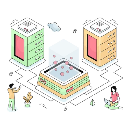 Data Server  Illustration