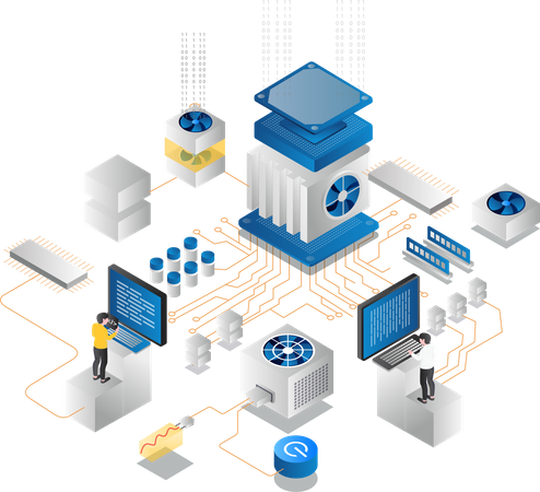 Data Server  Illustration