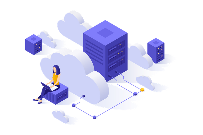 Data Server  Illustration