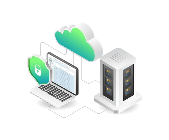 Data server  Illustration