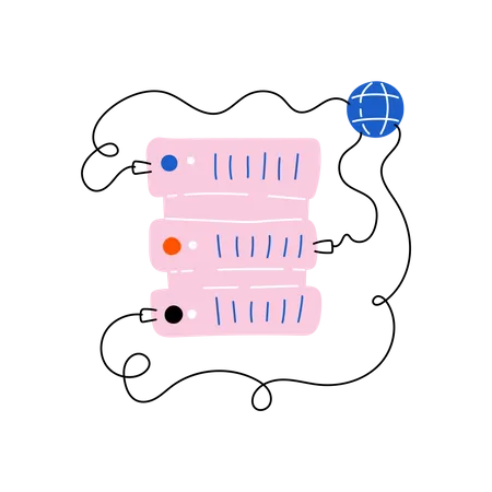 Data servers  Illustration