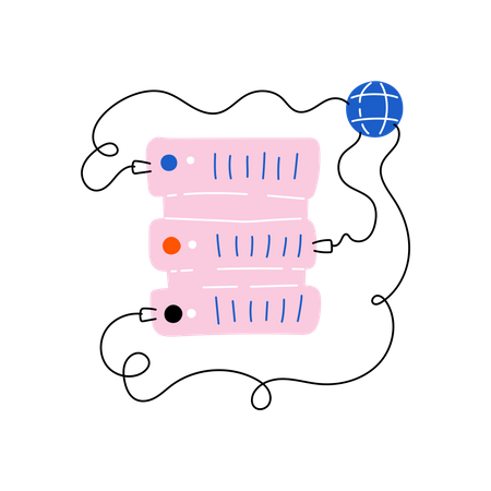 Data servers  Illustration