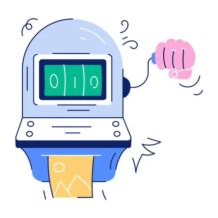 Data Slot  Illustration