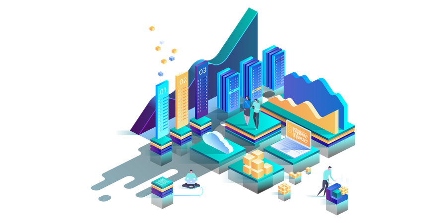 Data Statistics  Illustration