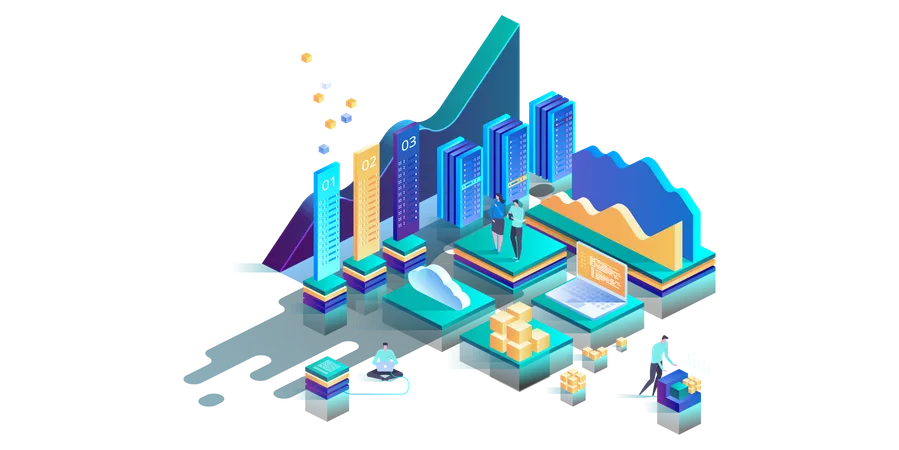 Data Statistics  Illustration