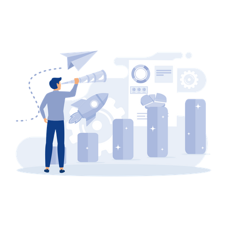 Data storage analysis  Illustration