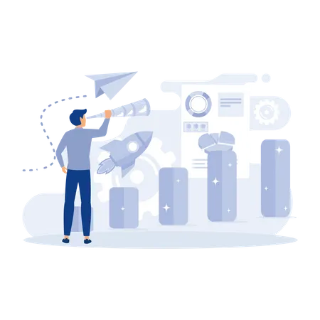 Data storage analysis  Illustration