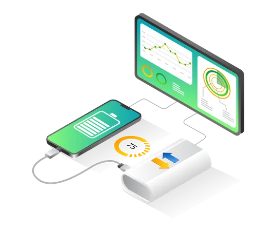 Data Transfer  Illustration