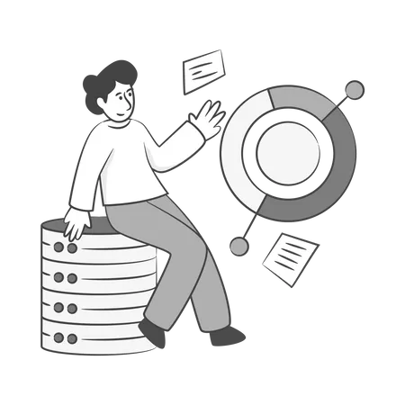 Database Analytics  Illustration