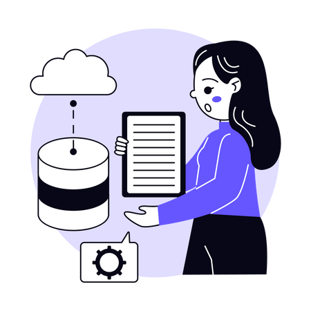 Database Management  Illustration